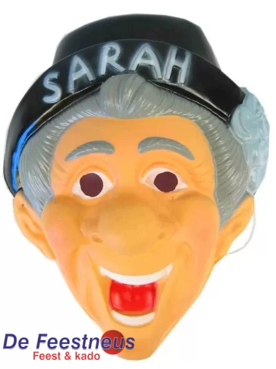 Masker plastic sarah + hoed