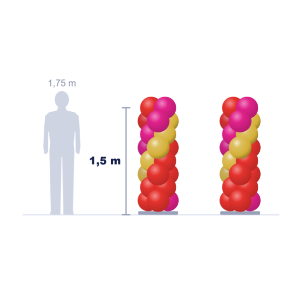 Ballonpilaren op maat van De Feestneus